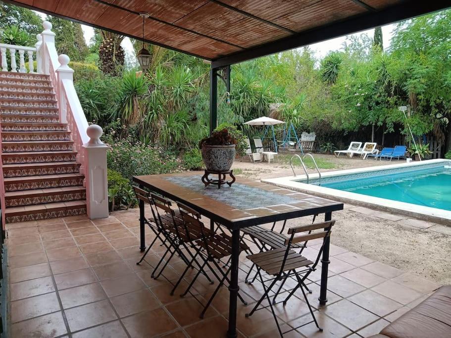 Casa Rural En El Campo Con Animales, Piscina Y Barbacoa Almodóvar del Río Exterior foto